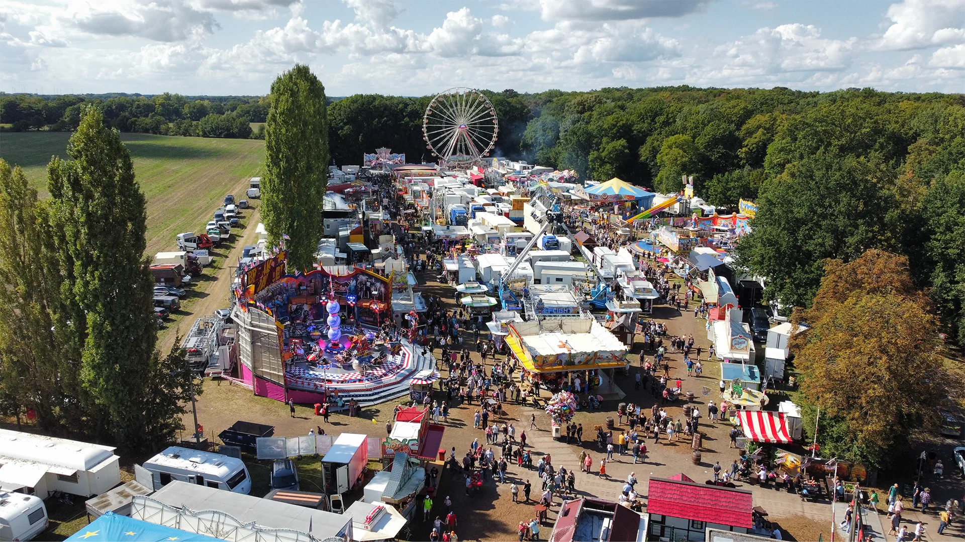 Festgelände Havelberger-Pferdemarkt Schaustellerplatz